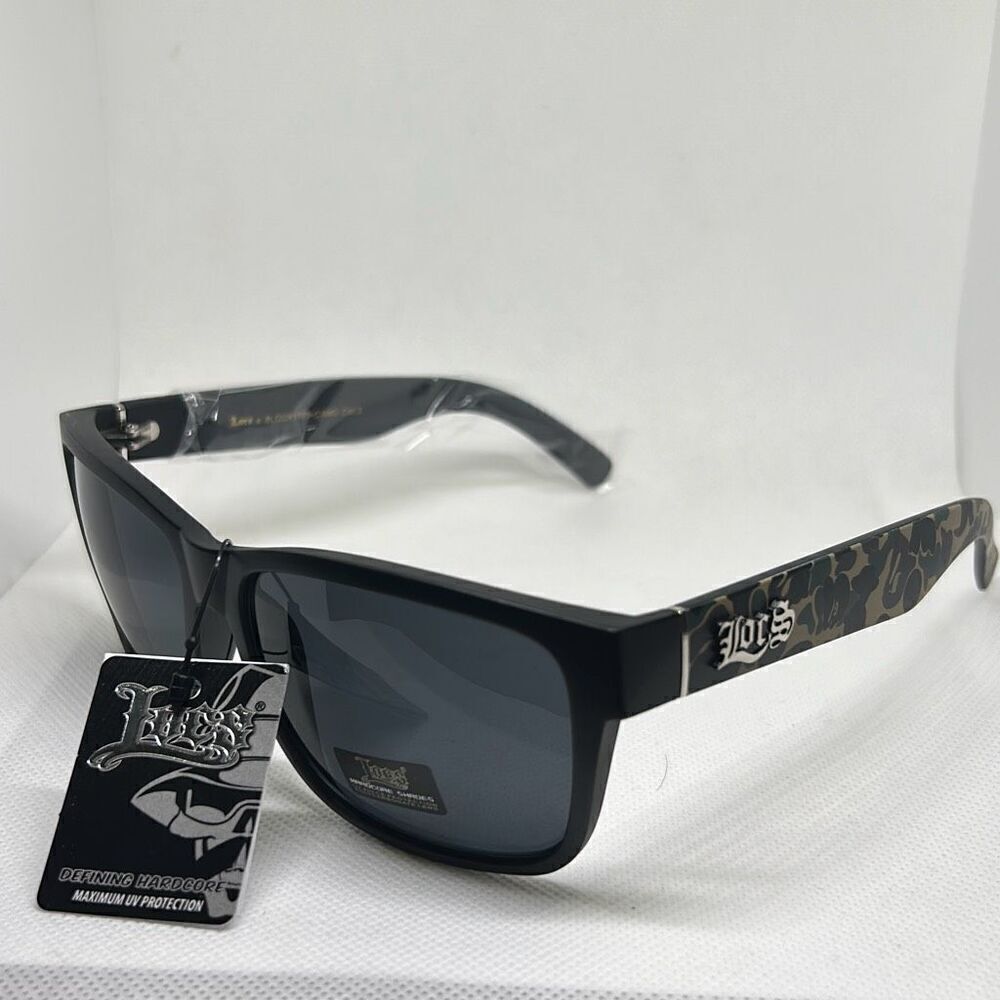 Locs Camo Mens￼ Hardcore Sunglasses